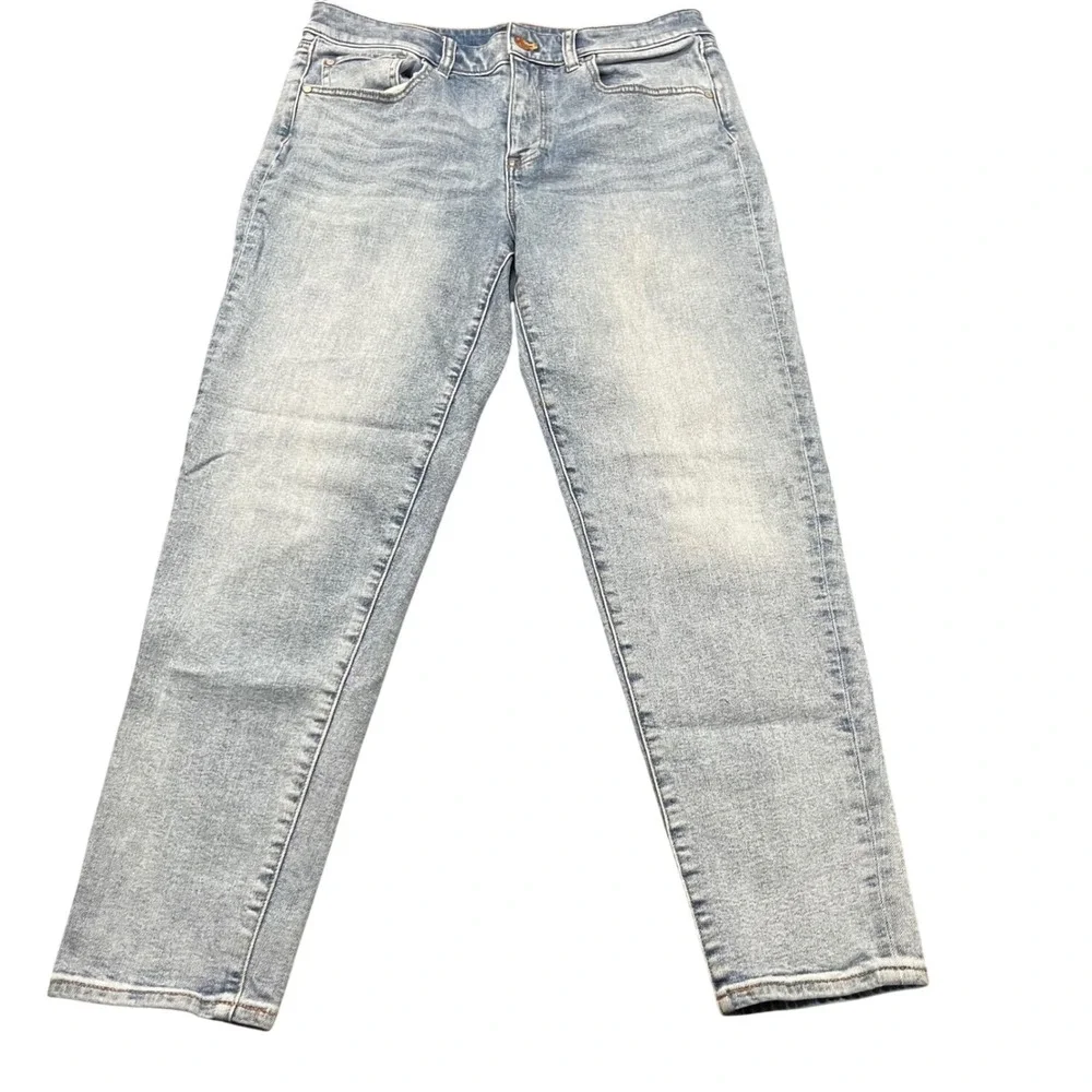 Talbots Everyday Relaxed Jean Light Wash Denim Blue Pants Womens Size 8